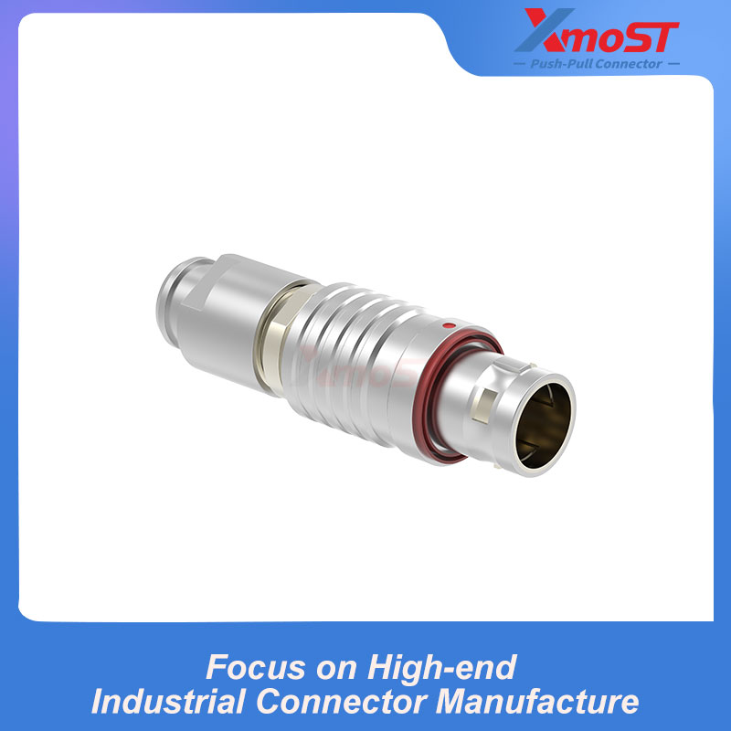 XM-LFEG B Series Front-Sealed Straight Push-Pull Plug - Image 4