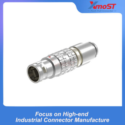 XM-LFGG B Series Straight Push-Pull Plug with Strain Relief