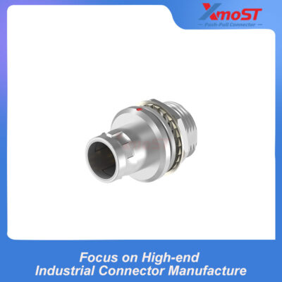 XM-LFWG B Series Nut-Mount Fixed Male Connector