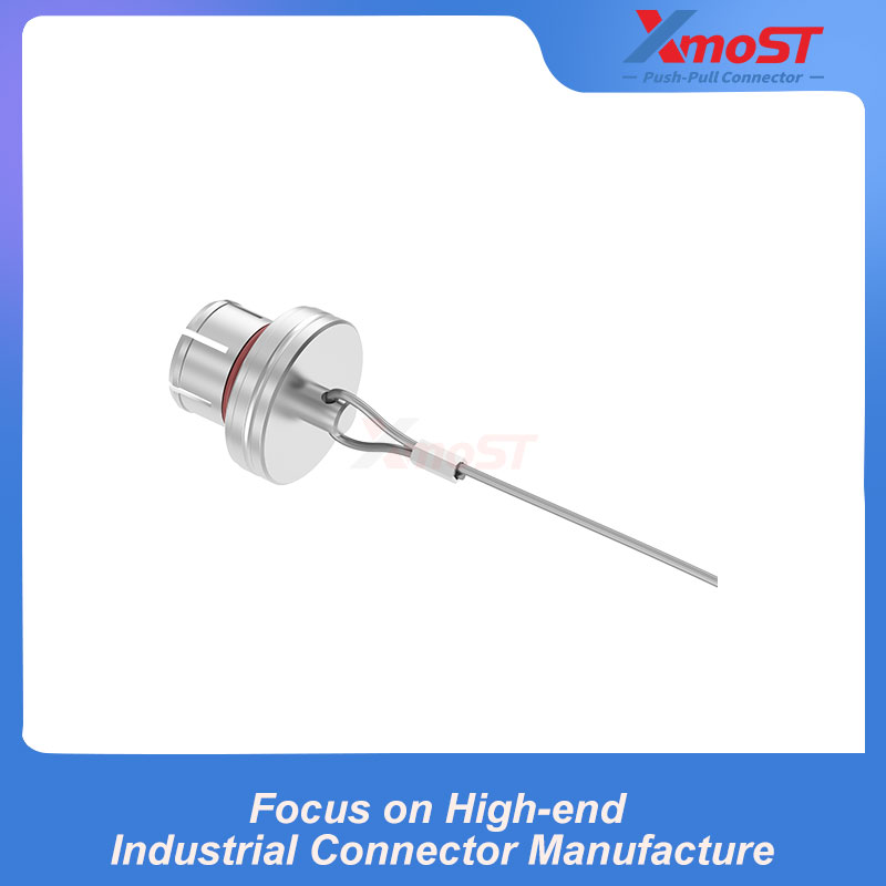 B Series Push-Pull Self-Locking Circular Connector Dust Cap – Protective Cover for Receptacle - Image 2