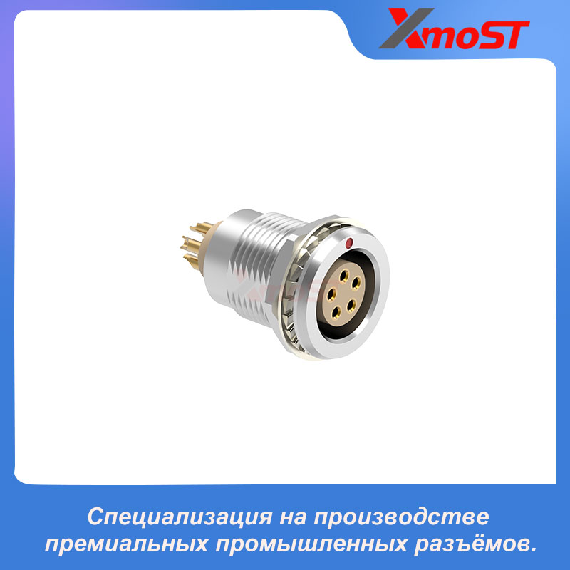 XM-LEGG — стационарная розетка серии B с креплением гайкой — изображение 2