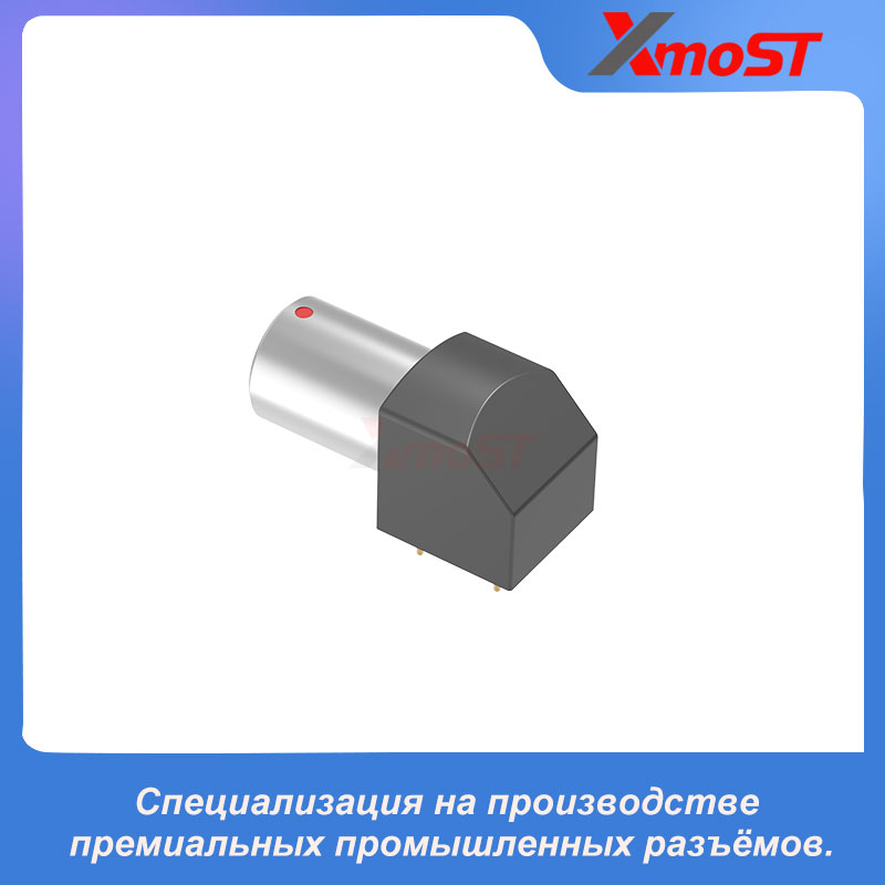 XM-LEPG — угловая розетка серии B для печатной платы с заземляющими лепестками под пайку — изображение 3