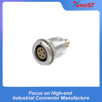 XM-LEGG B Series Nut-Mount Fixed Female Receptacle