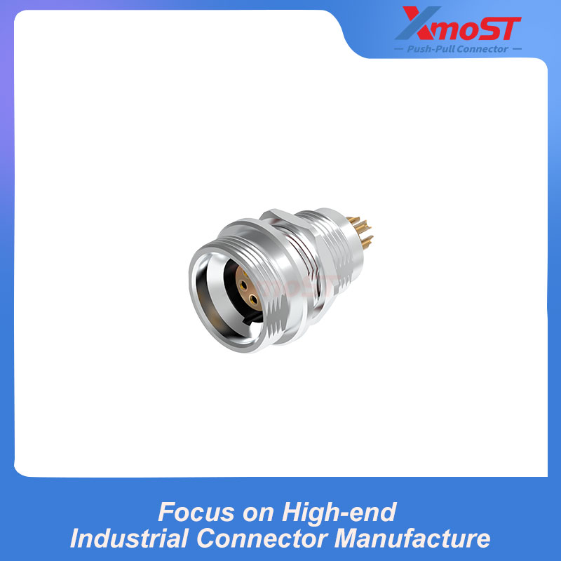 XM-LEVG 2W Rear-Locking Fixed Receptacle