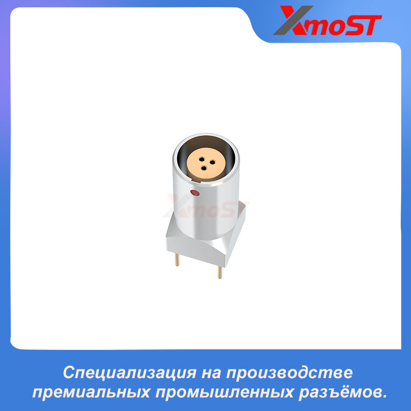 XM-LEZG 00B серии B — прямая розетка для печатной платы — изображение 3