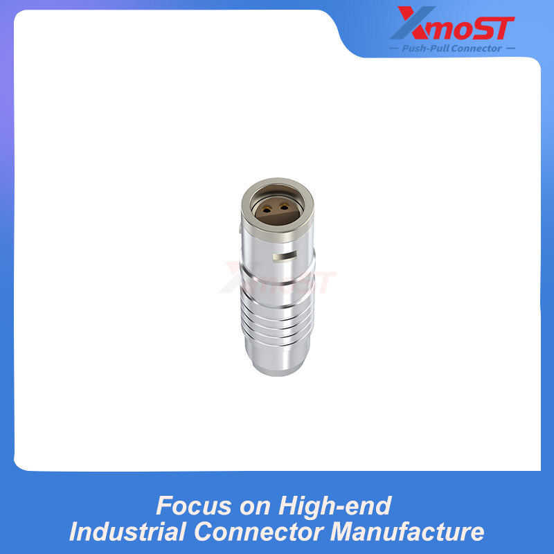 XM-LFFA E Series Waterproof Straight Plug with Cable Clamp - Image 2