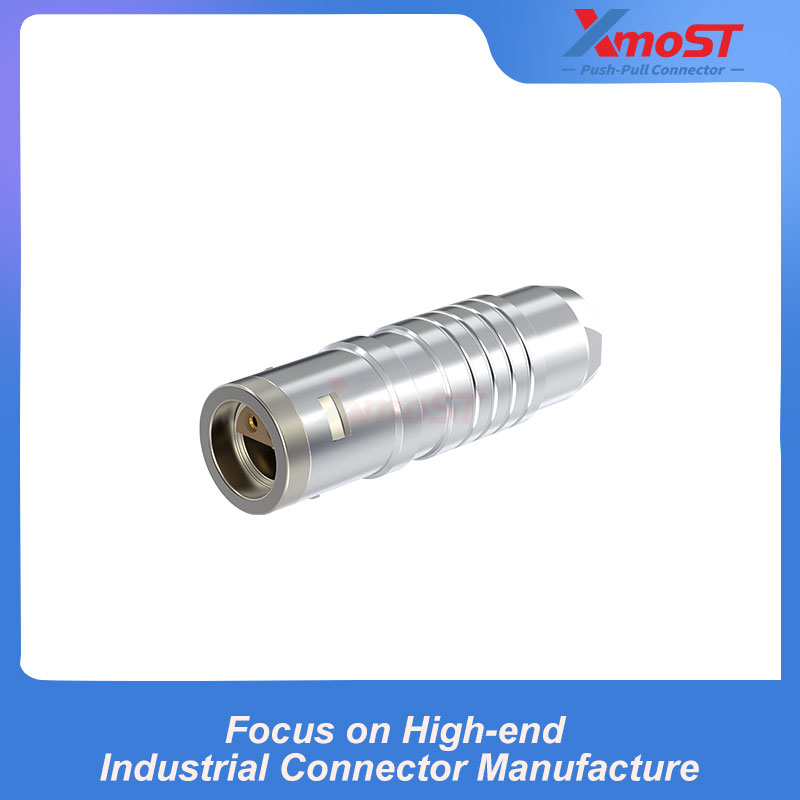 XM-LFFA E Series Waterproof Straight Plug with Cable Clamp