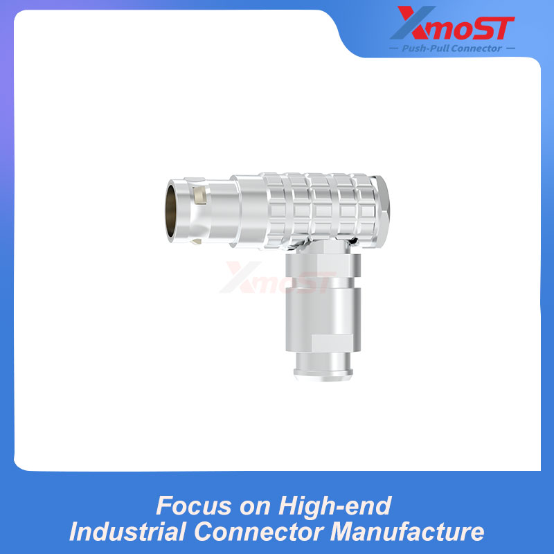 XM-LFHG 90° Right-Angle Male Push-Pull Connector - Image 3