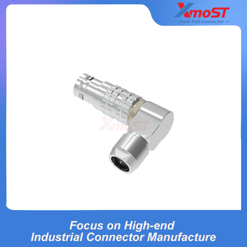 XM-LFSG Adjustable 90° Right-Angle Male Push-Pull Connector - Image 3