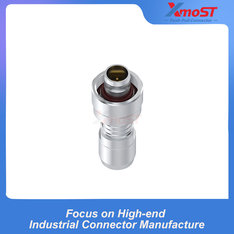XM-LFVG Straight Plug with Oversized Cable Clamp - Image 2
