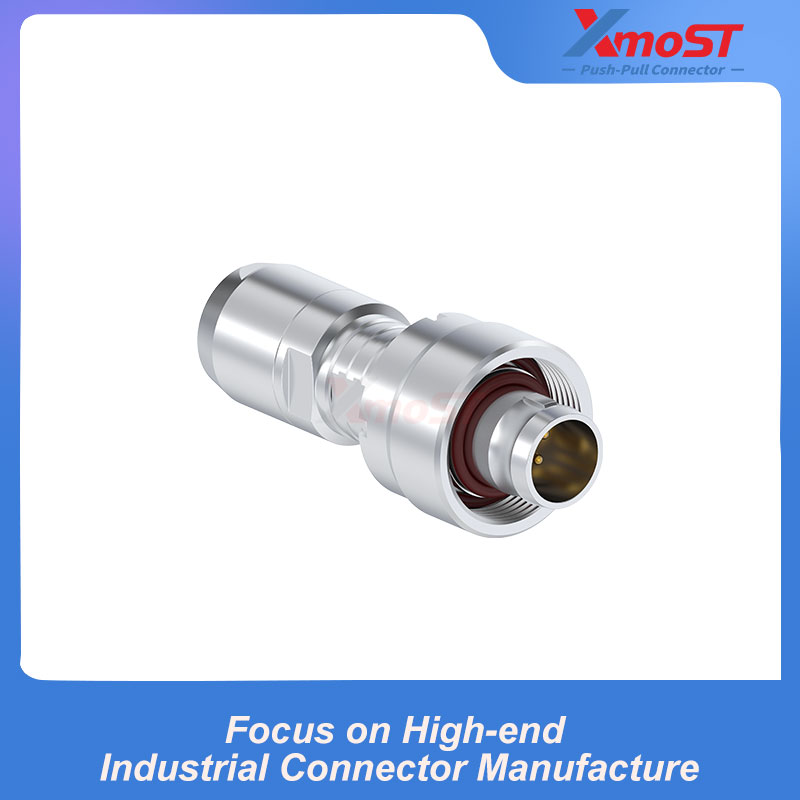 XM-LFVG Straight Plug with Oversized Cable Clamp - Image 3
