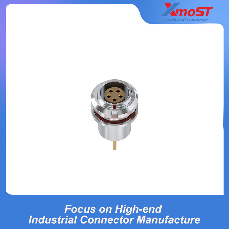 XM-LHMG Watertight/Vacuum-Sealed Fixed Receptacle with Grounding Tab - Image 3