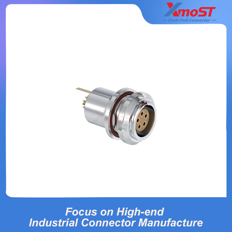 XM-LHMG Watertight/Vacuum-Sealed Fixed Receptacle with Grounding Tab - Image 2