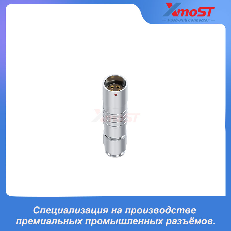 XM-OK31 Плавающая розетка-разъём серии F Push-Pull с защитным задним кожухом — изображение 4