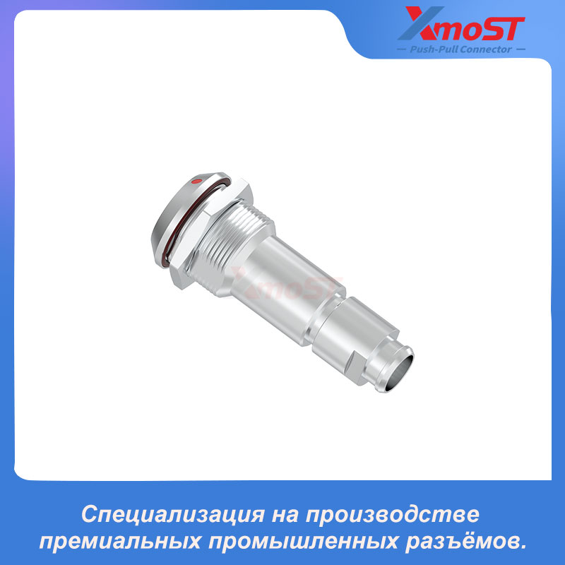 XM-LPKG — фиксированная розетка с установочным ключом и кабельным зажимом | Разъём Push-Pull серии K — изображение 4