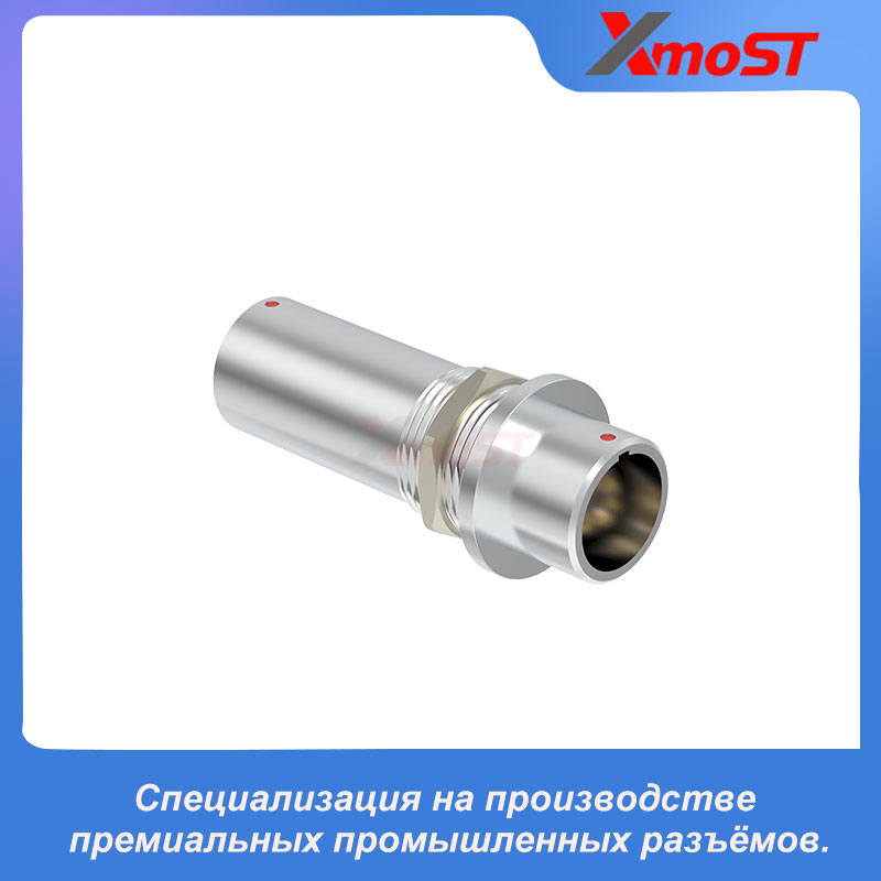 XM-LSGG 2B — водонепроницаемая/вакуумная проходная розетка — изображение 2
