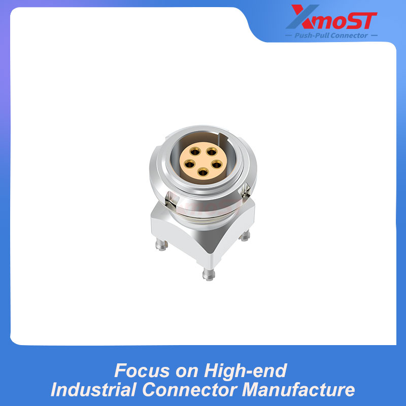 XM-LZYG Screw-Mount Female PCB Receptacle - Image 3