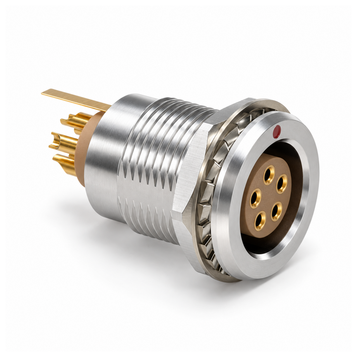 XM-LHMG Watertight/Vacuum-Sealed Fixed Receptacle with Grounding Tab - Image 3
