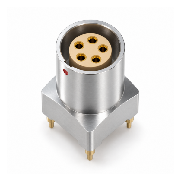 XM-LEZG B Series Straight Male PCB Receptacle