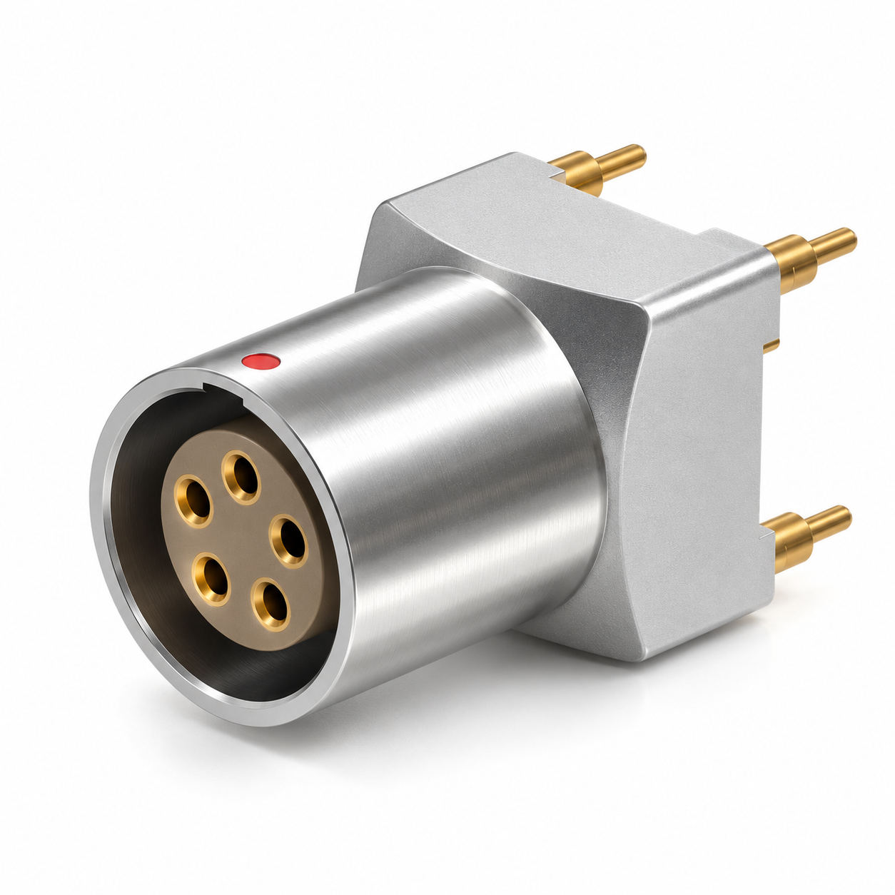 XM-LEZG B Series Straight Male PCB Receptacle - Image 2