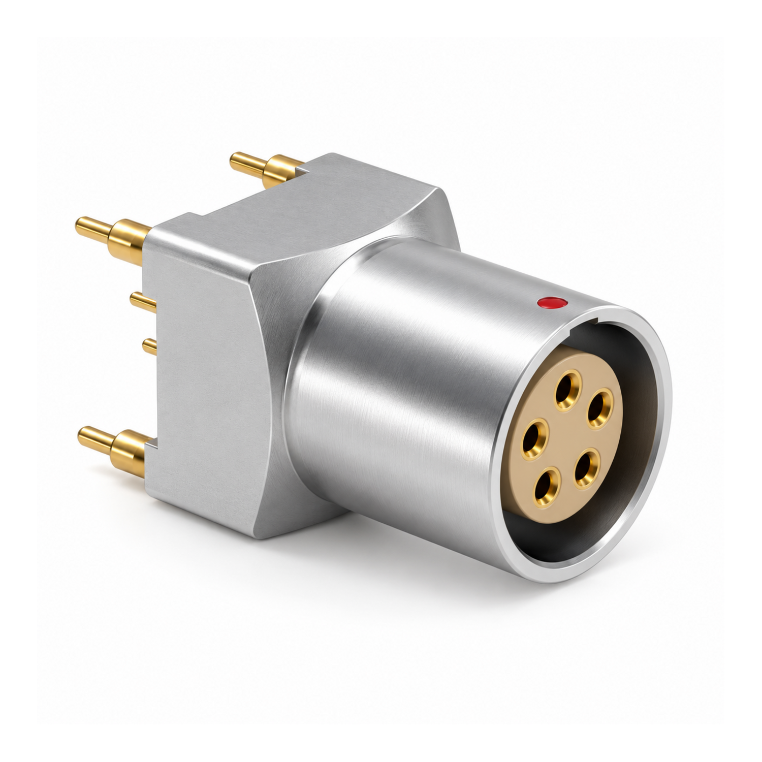 XM-LEZG B Series Straight Male PCB Receptacle - Image 3