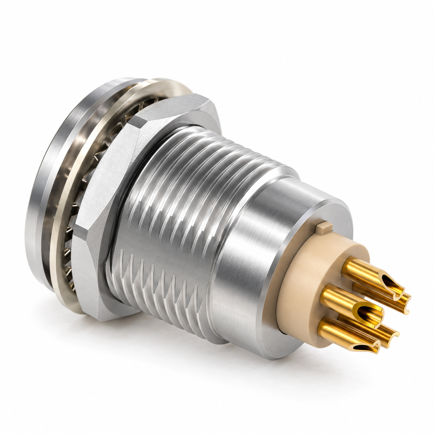 XM-LEGG B Series Nut-Mount Fixed Female Receptacle - Image 2