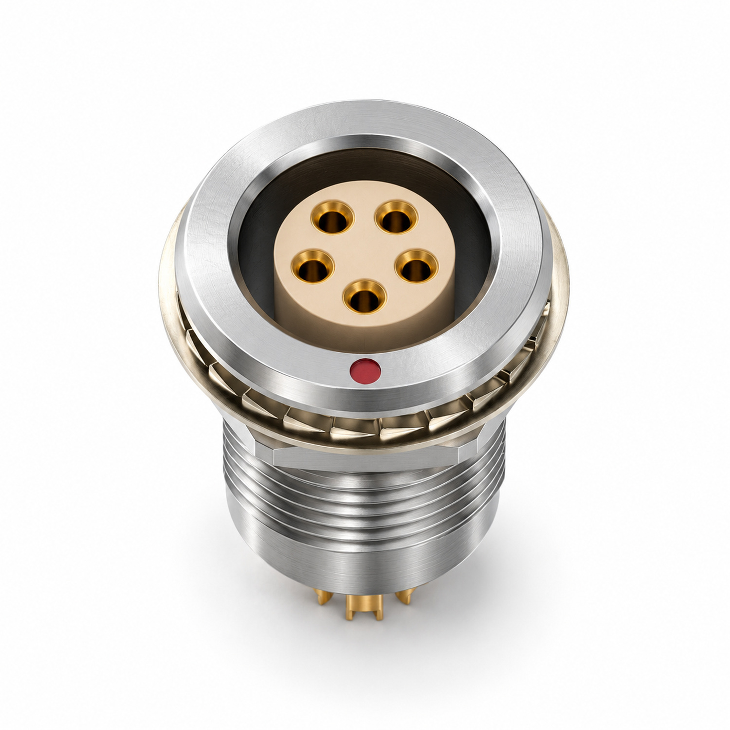 XM-LEGG B Series Nut-Mount Fixed Female Receptacle - Image 3