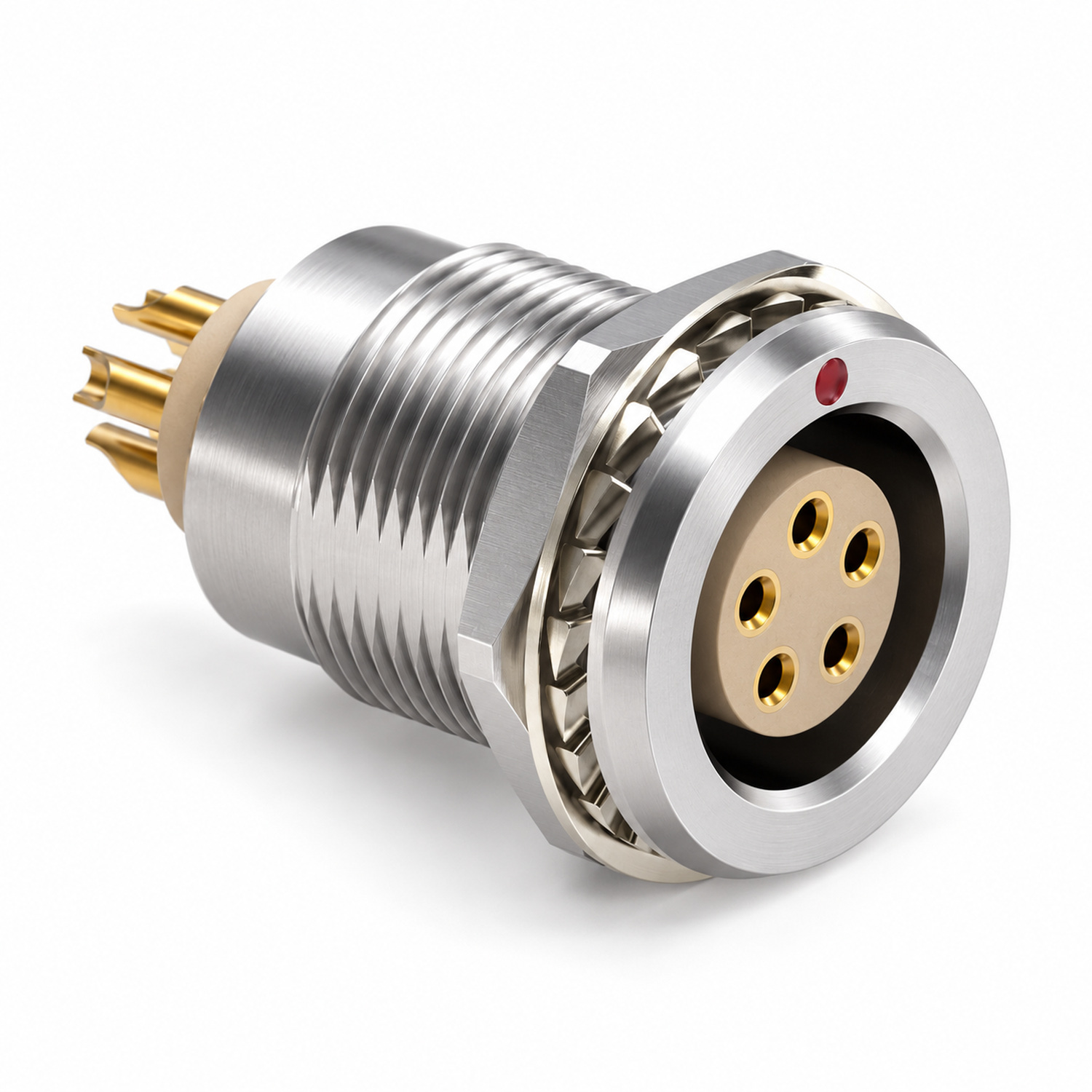 XM-LEGG B Series Nut-Mount Fixed Female Receptacle - Image 4