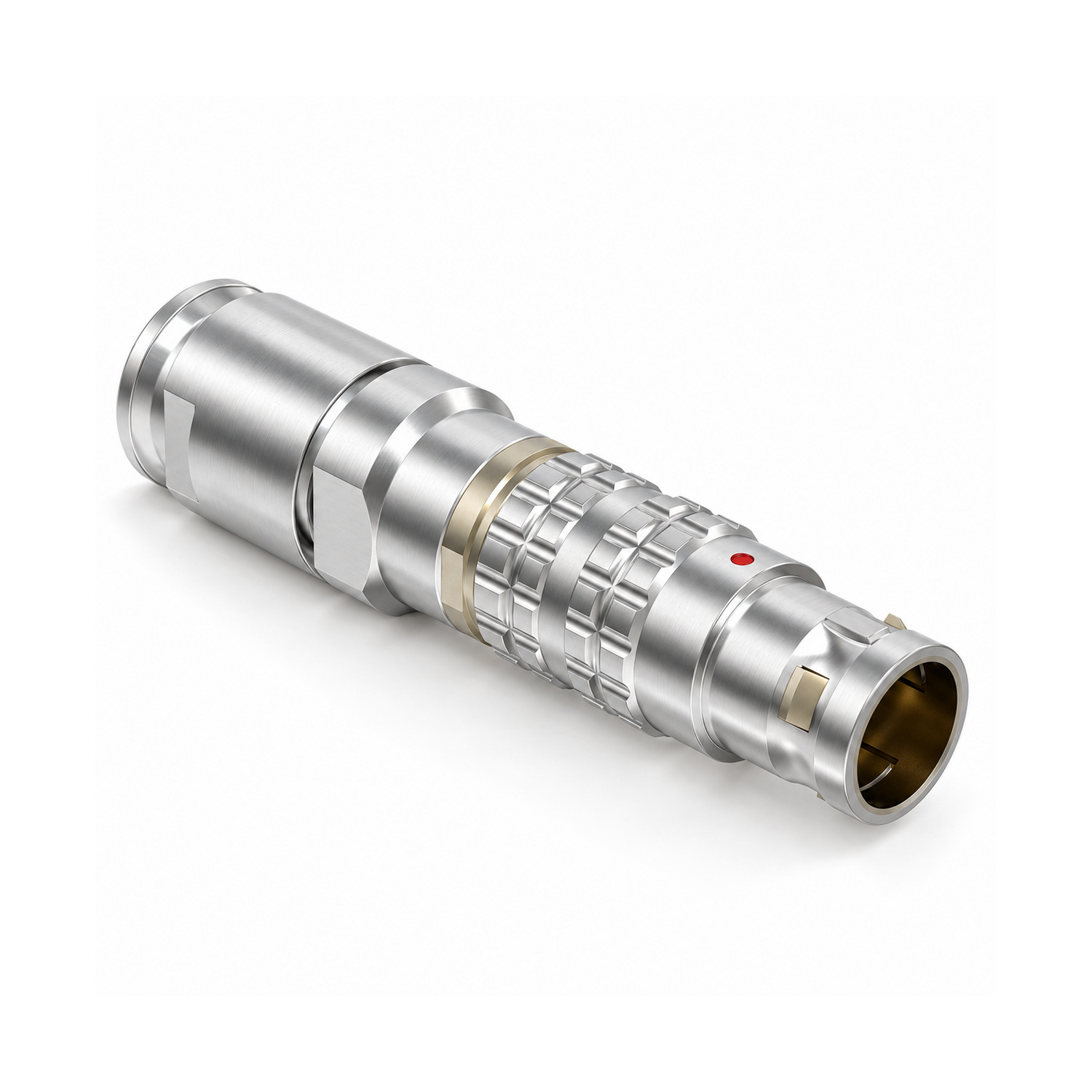 XM-LFGG B Series Straight Push-Pull Plug with Strain Relief - Image 2
