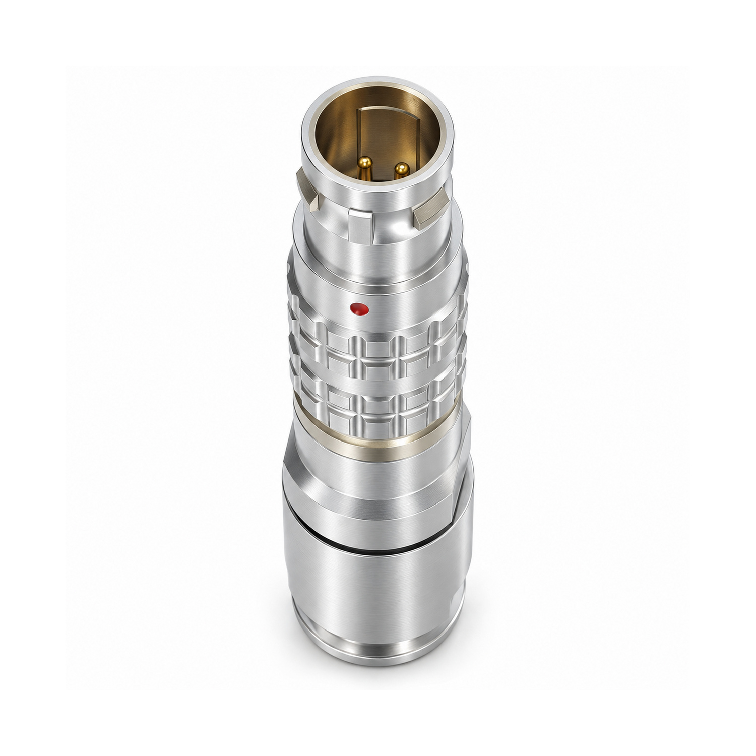 XM-LFGG B Series Straight Push-Pull Plug with Strain Relief - Image 3