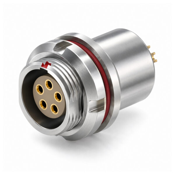 XM-LHEG Watertight/Vacuum-Sealed Fixed Female Receptacle