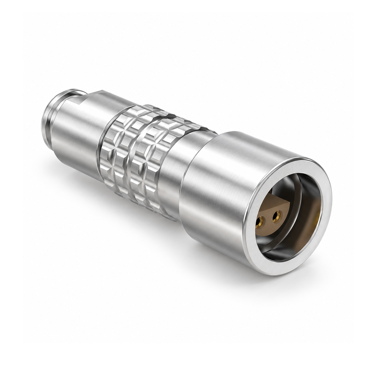 XM-LECA Floating Receptacle Connector, Cable-to-Cable, Straight, Self-Locking - Image 2