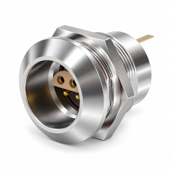 XM-LERN Fixed Receptacle Self-Locking Connector