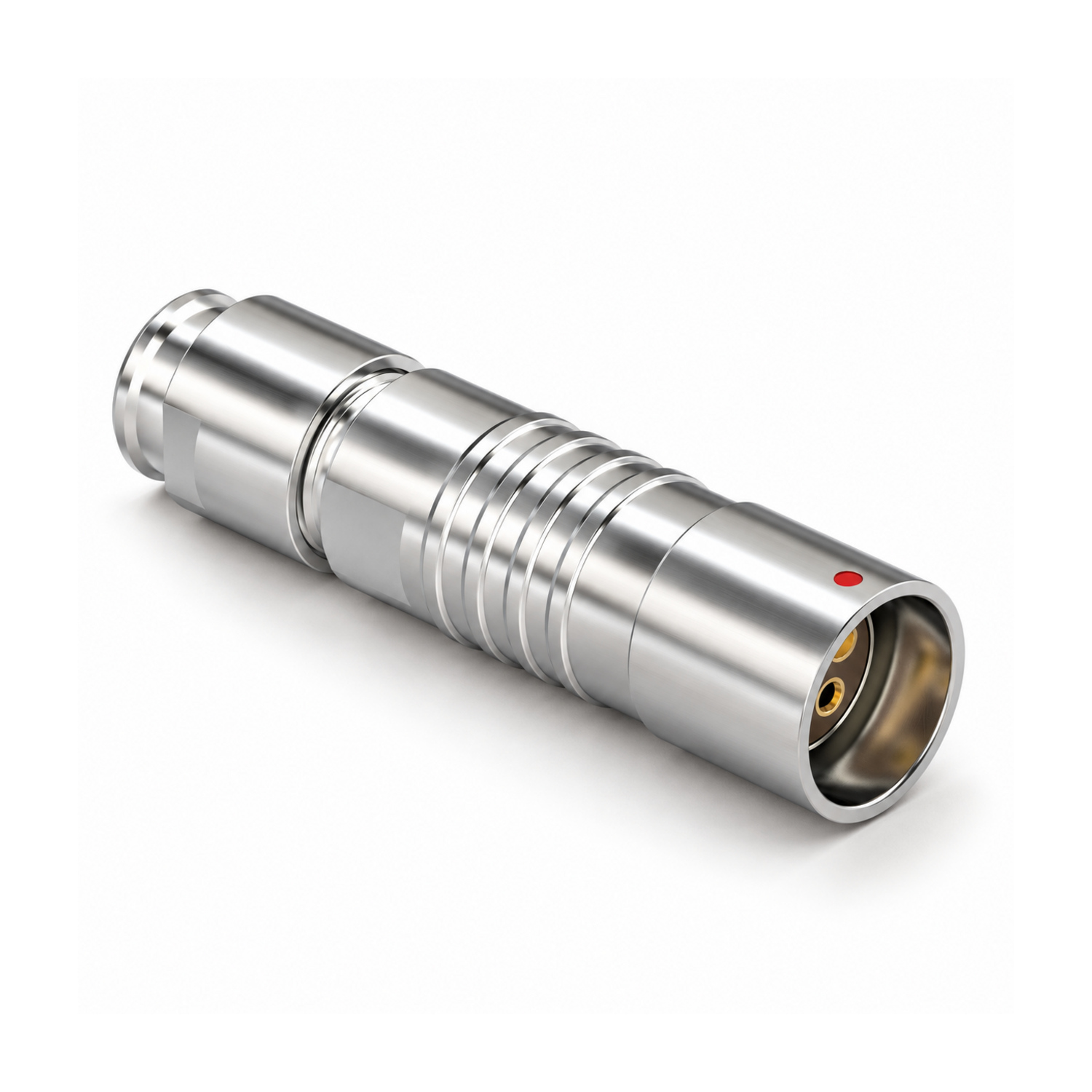 XM-OK31 F Series Push-Pull Connector, Floating Receptacle with Jacketed Rear Cover - Image 2