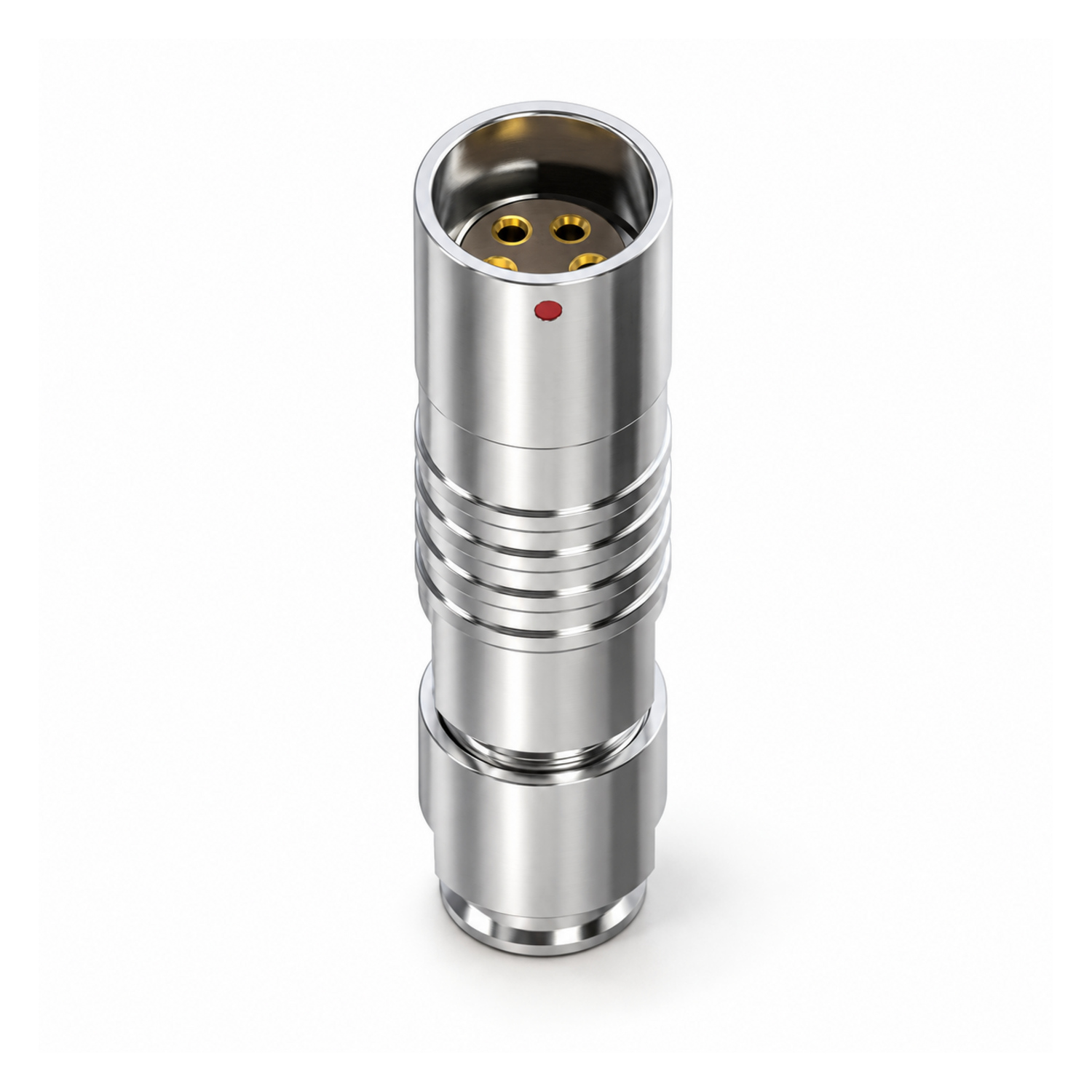 XM-OK31 F Series Push-Pull Connector, Floating Receptacle with Jacketed Rear Cover - Image 3
