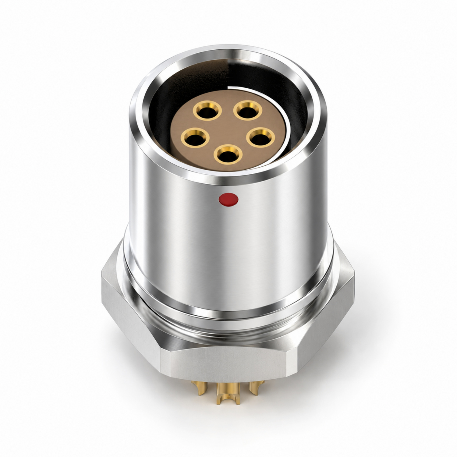 XM-OGH1 F Series Fixed Push-Pull Connector
