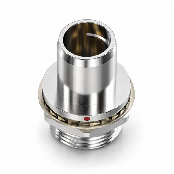 XM-OAA1 F Series Connector, Fixed Plug with Nut Mount, No Locking Mechanism