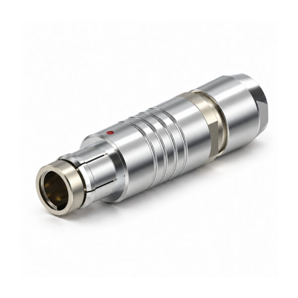 XM-OS31 F Series Push-Pull Connector, Standard Straight Plug with Cable Clamp
