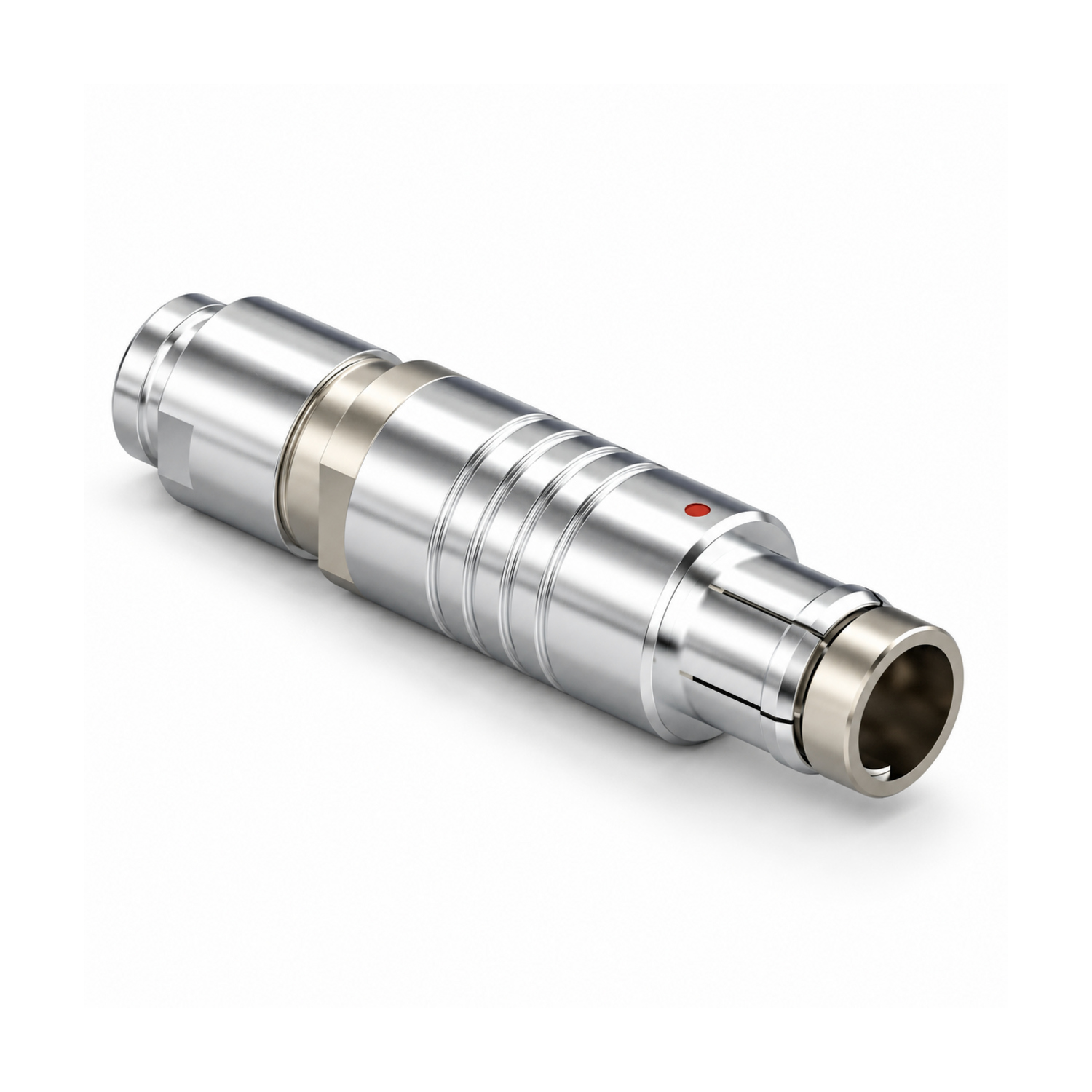 XM-OS41 F Series Push-Pull Connector, Standard Straight Plug with Cable Clamp - Image 2