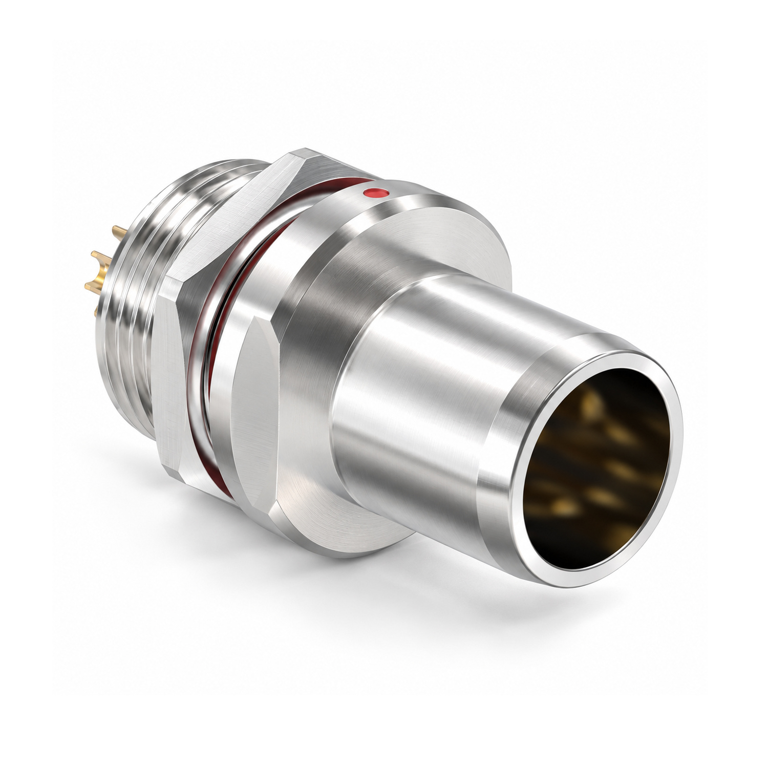 XM-OAD1 F Series Waterproof Connector, Fixed Straight Plug - Image 2