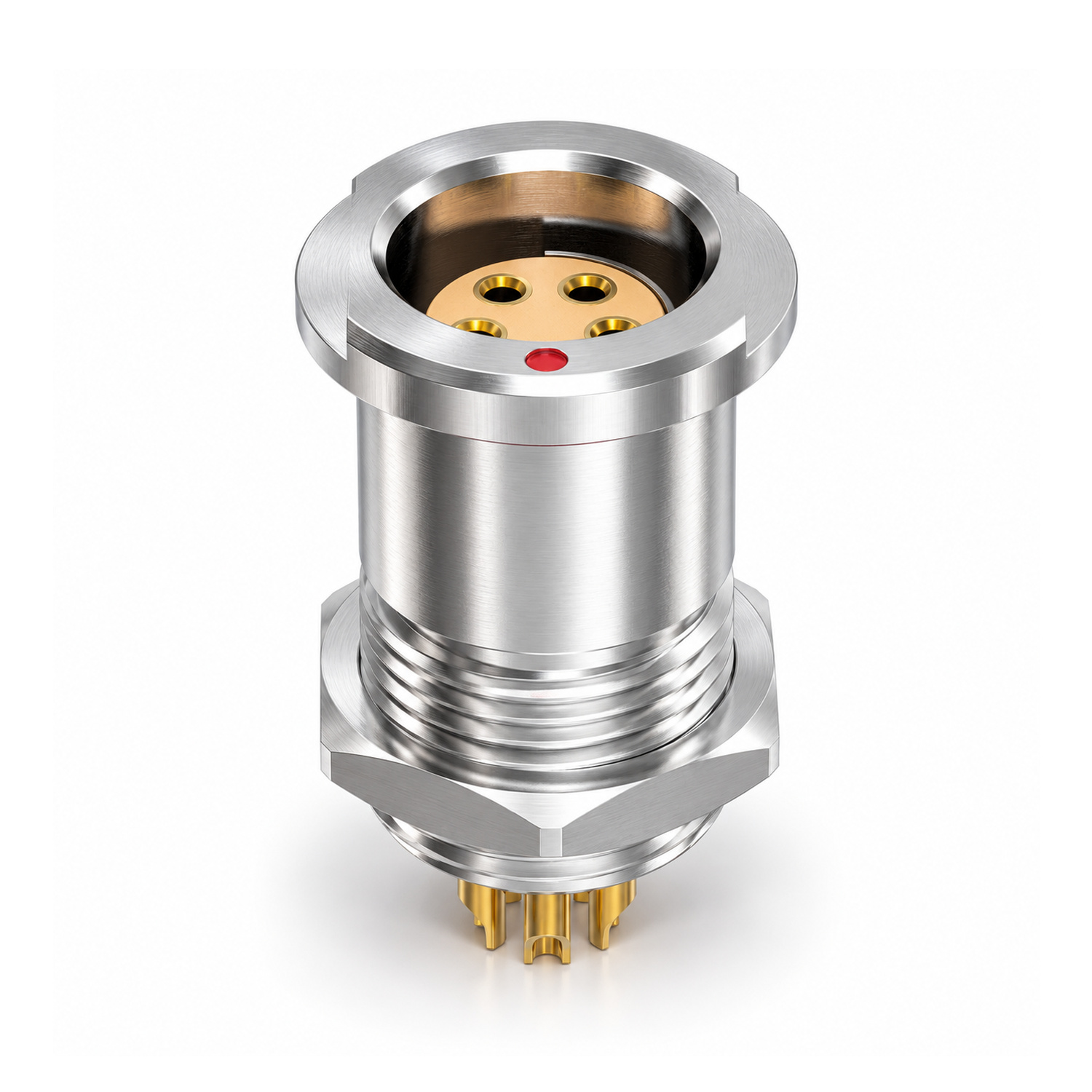 XM-OM11 F Series Waterproof Push-Pull Connector, Fixed Receptacle - Image 3
