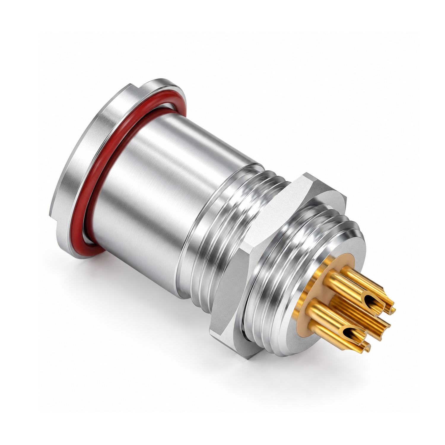 XM-OM11 F Series Waterproof Push-Pull Connector, Fixed Receptacle - Image 4