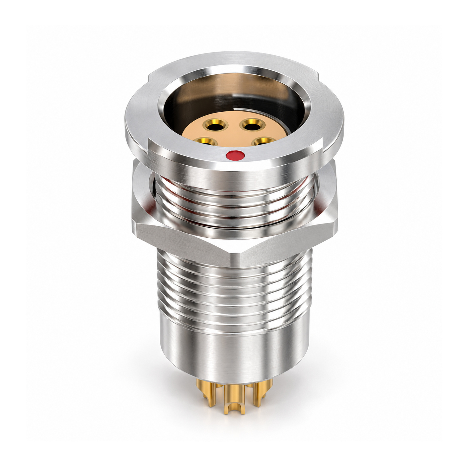 XM-OM21 F Series Waterproof Push-Pull Connector, Fixed Receptacle - Image 3