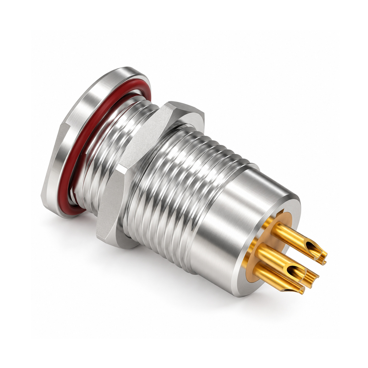 XM-OM21 F Series Waterproof Push-Pull Connector, Fixed Receptacle - Image 4