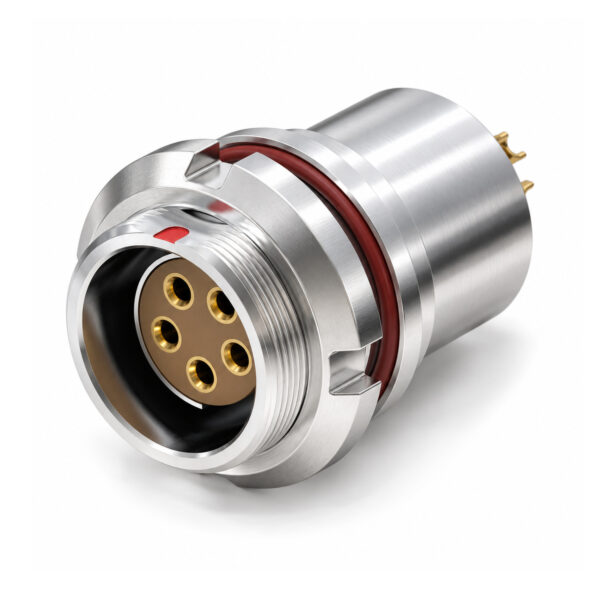 XM-OM31 F Series Waterproof Push-Pull Connector, Fixed Receptacle