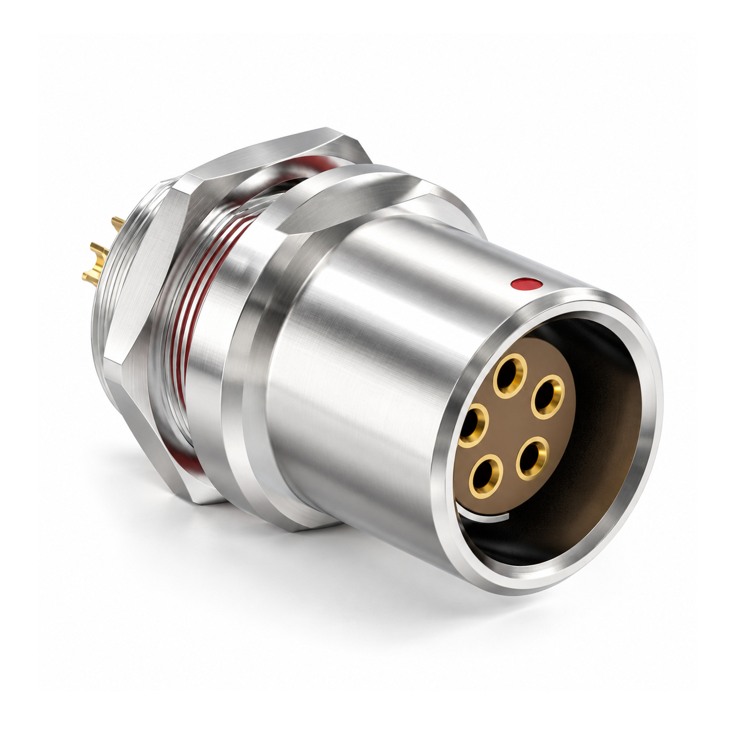 XM-OM41 F Series Waterproof Push-Pull Connector, Fixed Receptacle - Image 2
