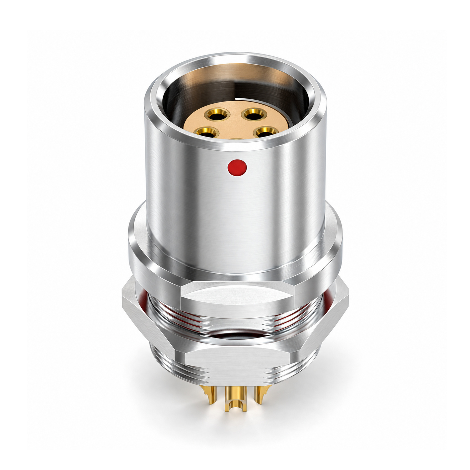 XM-OM41 F Series Waterproof Push-Pull Connector, Fixed Receptacle - Image 3