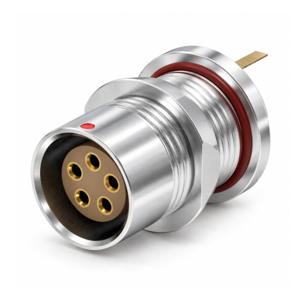 XM-OM51 F Series Waterproof Push-Pull Connector, Fixed Receptacle