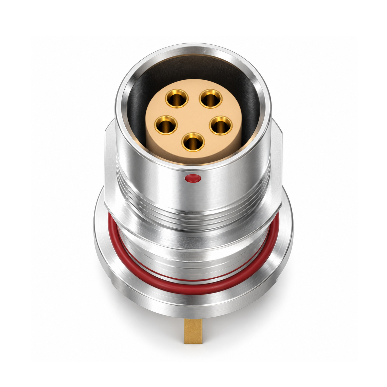 XM-OM51 F Series Waterproof Push-Pull Connector, Fixed Receptacle - Image 3