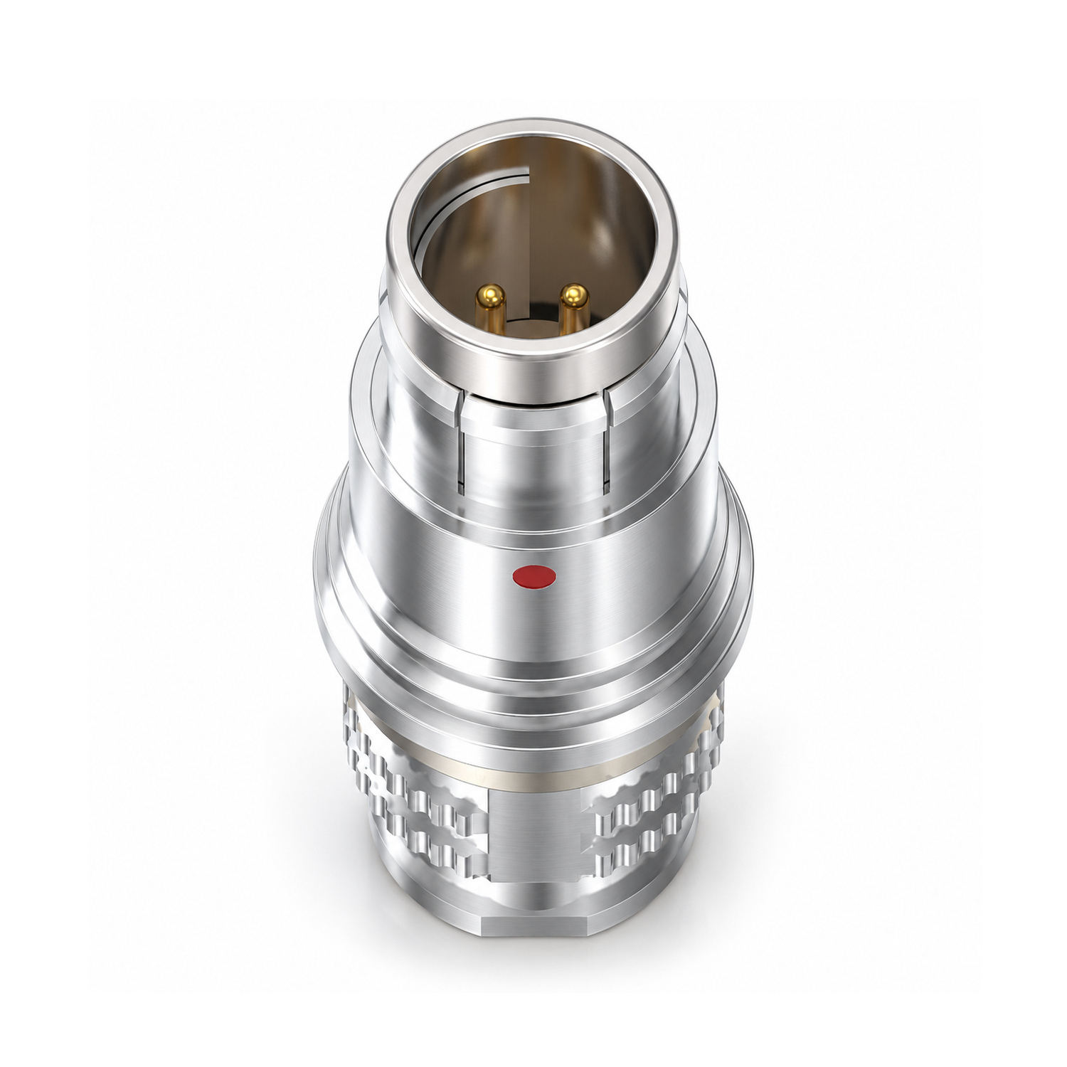 XM-OSS1 F Series Push-Pull Connector, Short Straight Plug for Overmolding - Image 3